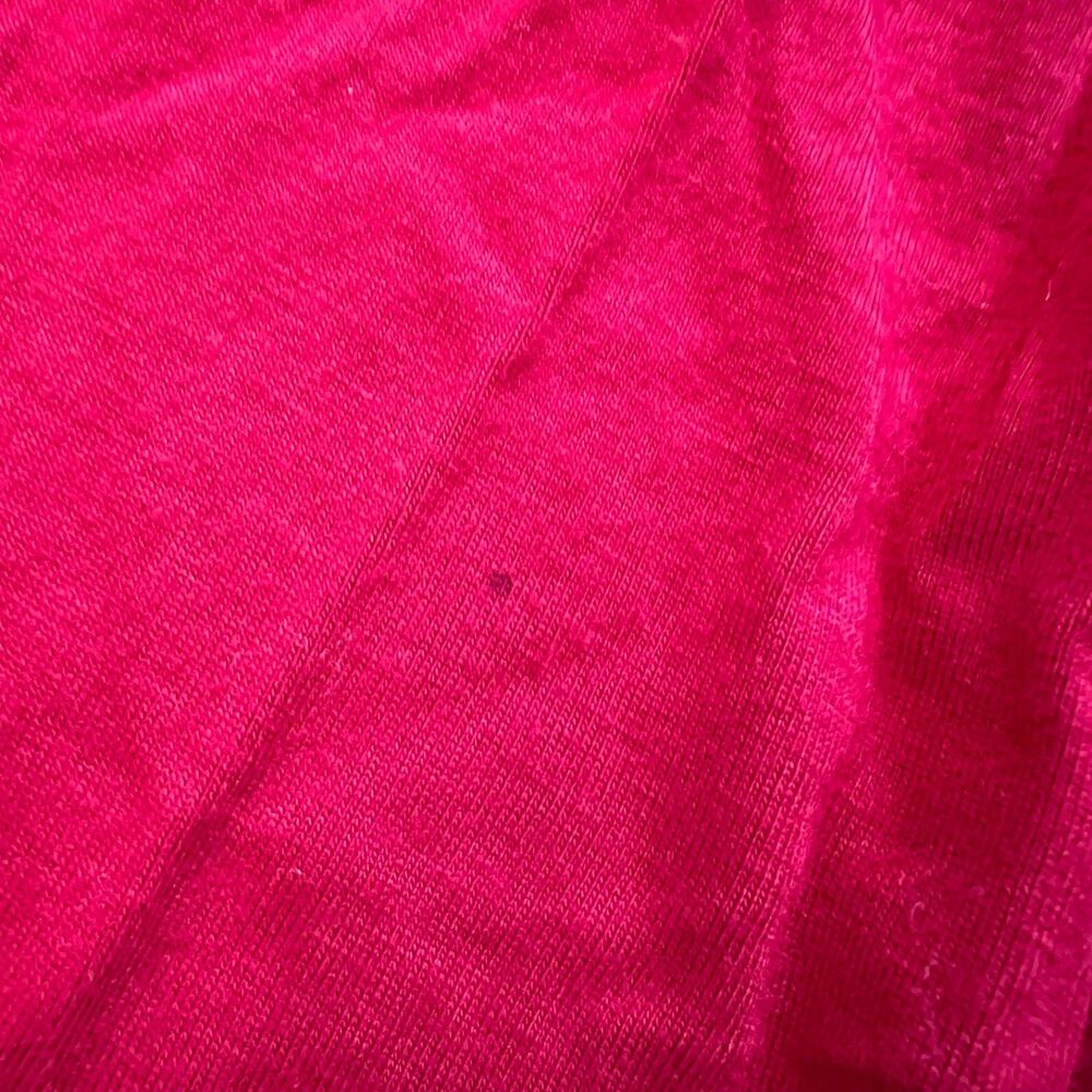 Chico's Karina Long Sleeve Tee Size 2 (L/12) Red - Picture 6 of 6